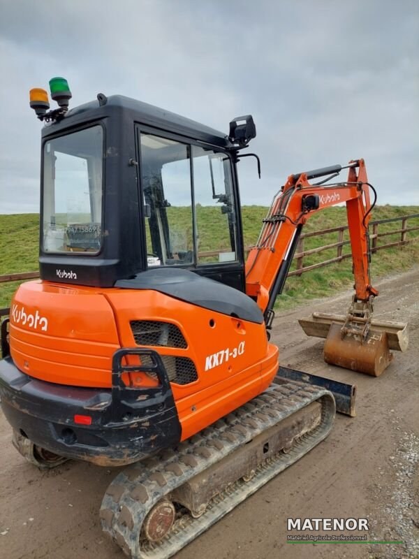 Kubota KX71-3 (2012) – Minibagr 2,5T – 2 534 h – 3 lžíce – Výborný stav - photo 2