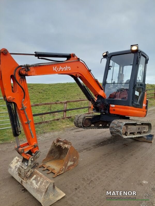 Kubota KX71-3 (2012) – Minibagr 2,5T – 2 534 h – 3 lžíce – Výborný stav - photo 3