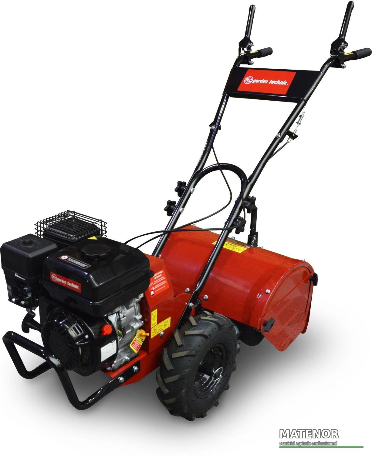 Rotovateur essence loncin 7cv 212cc largeur de travail 48cm
