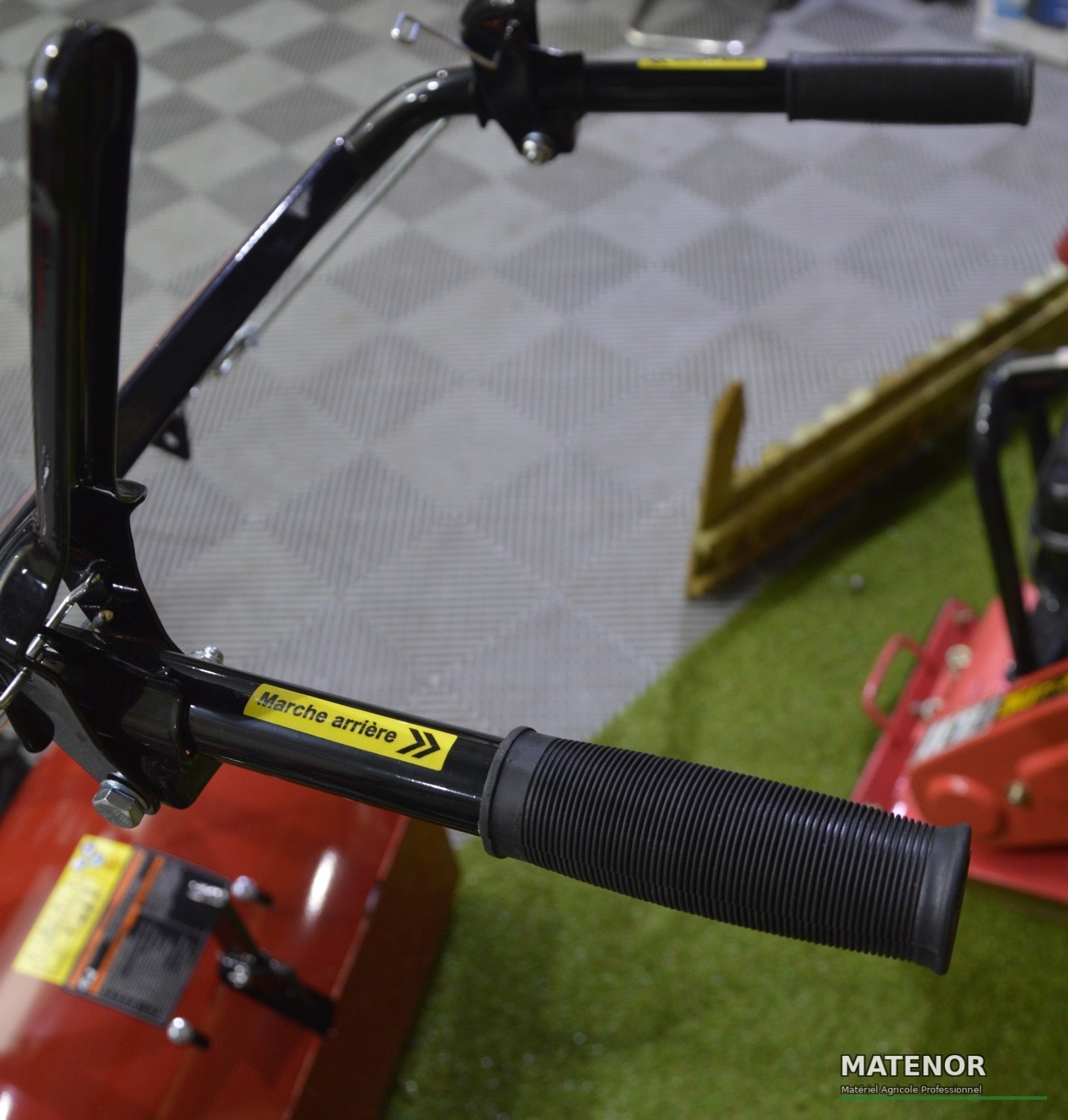 Rotovateur essence loncin 7cv 212cc largeur de travail 48cm - photo 4