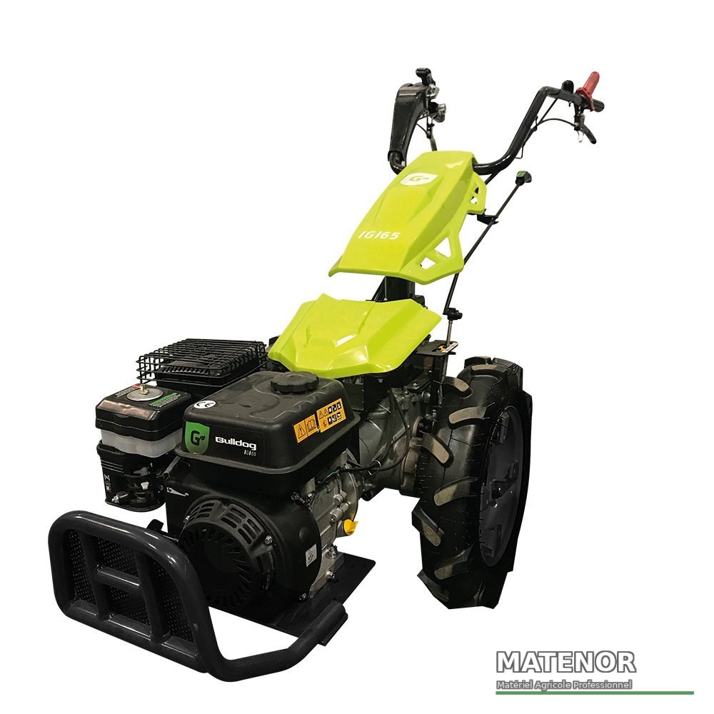 Porte outils professionnel robuste essence 6,5cv 196cc bulldog g65m - photo 2