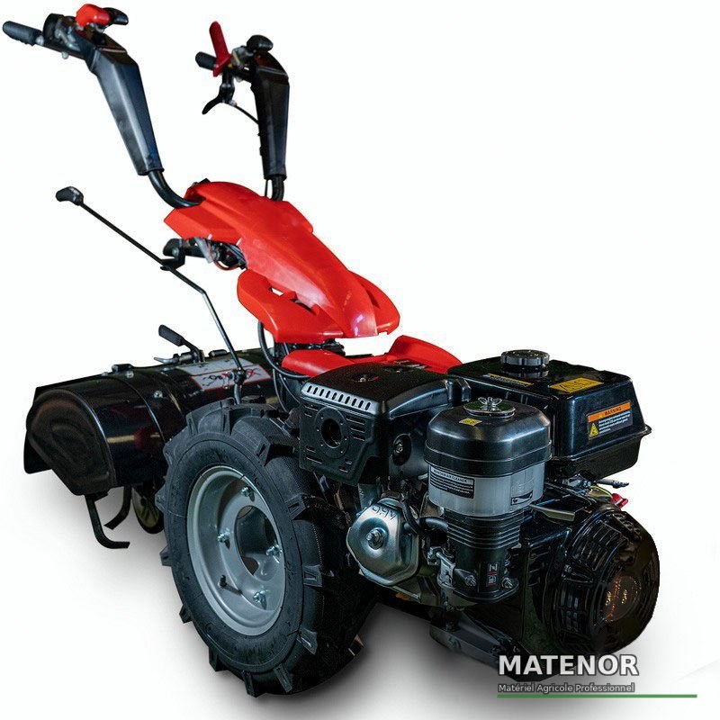 Rotovateur 65cm porte-outils essence 13 cv 420cc avec démarrage électrique