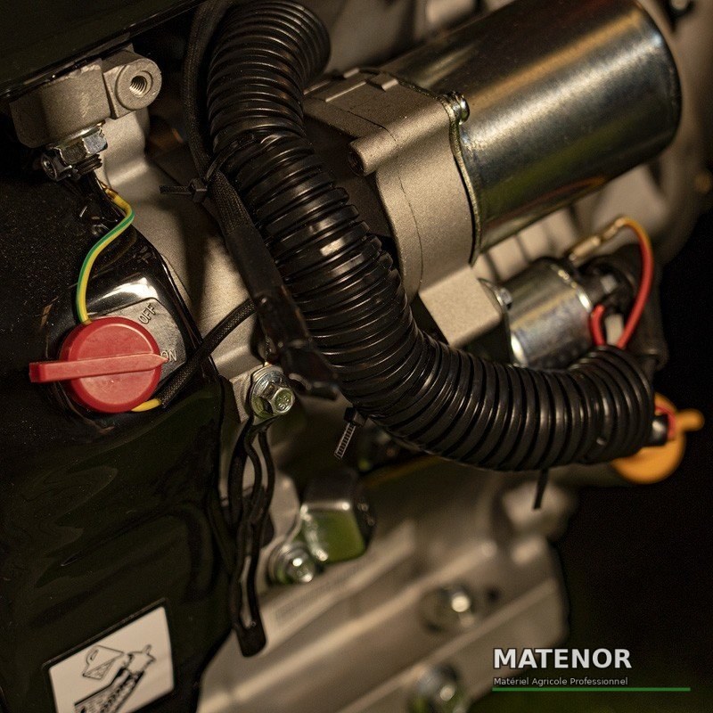Rotovateur 65cm porte-outils essence 13 cv 420cc avec démarrage électrique - photo 3
