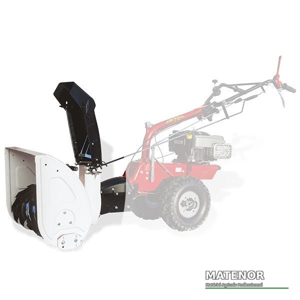 Fraise à neige double étage 56 cm de large pour porte-outil p70evo