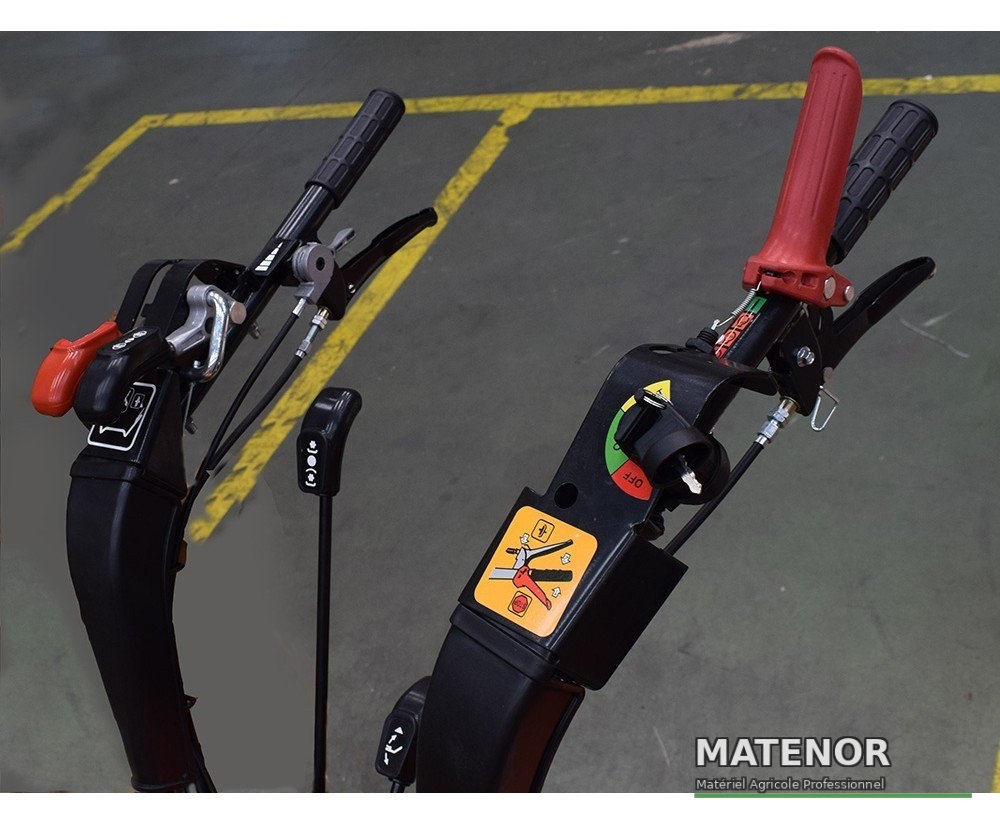 Porte outils multi-usages essence 15cv 420cc avec démarrage électrique - photo 2