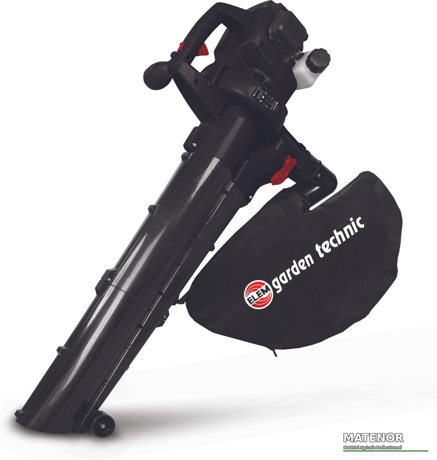 Aspirateur-souffleur broyeur de feuilles thermique 30cc