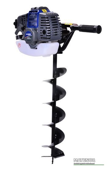 Tarière thermique 52cc hyundai htt50 avec mèche 15 cm