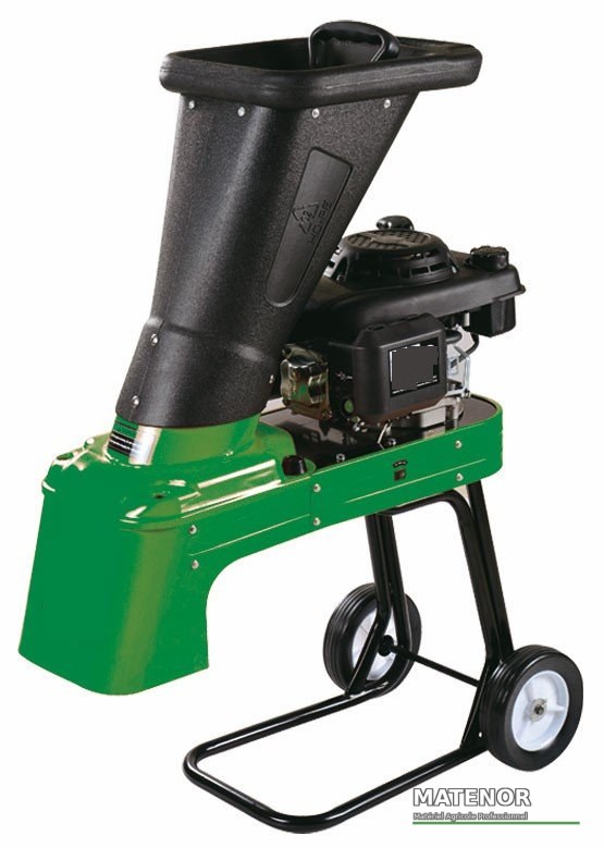 Broyeur thermique ohv pour branches et végétaux de 45 mm maxi, moteur 4 temps 159 cc