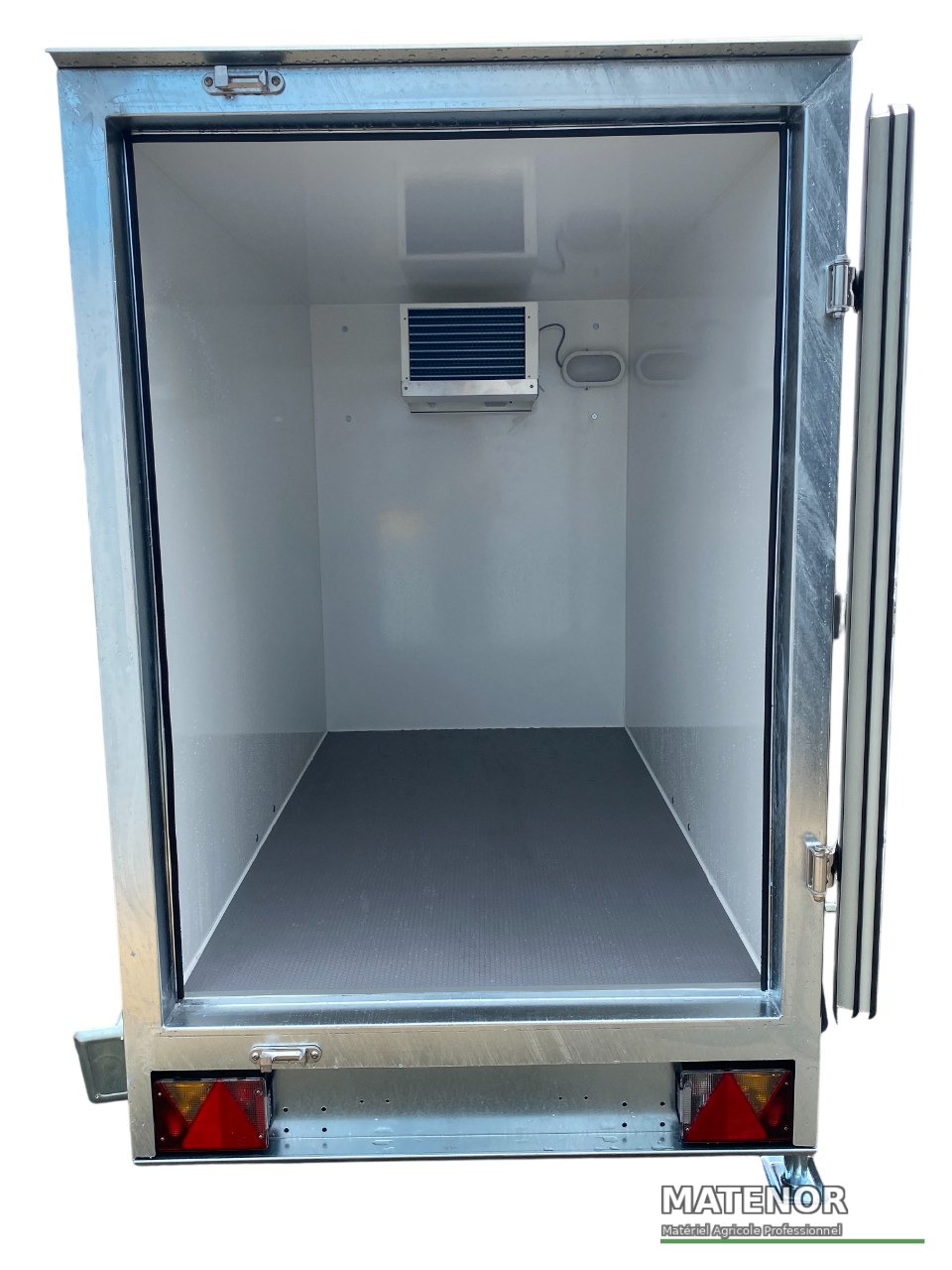 Remorque Fourgon frigorifique 750 kg - photo 3