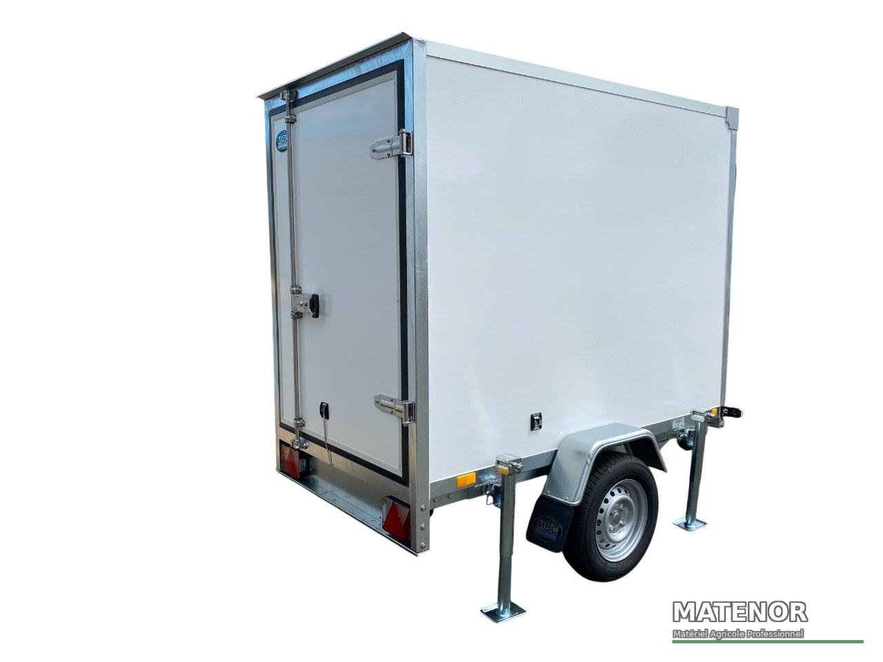 Remorque Fourgon frigorifique 750 kg - photo 4