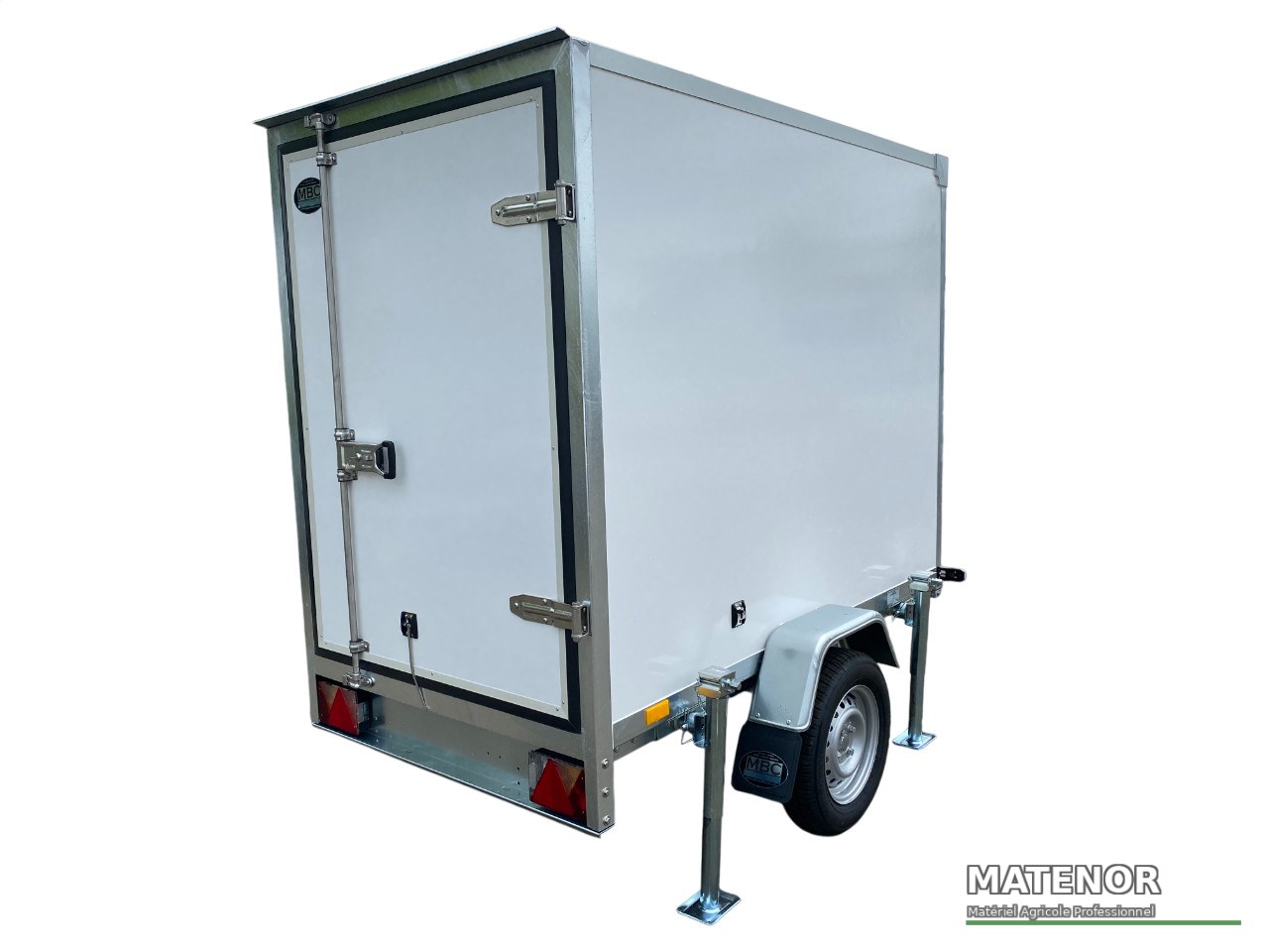 Remorque Fourgon frigorifique 750 kg - photo 6