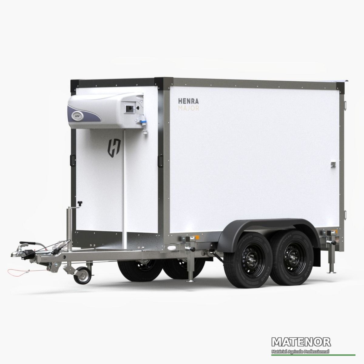 Henra Cooler remorque frigorifique et chauffante 290x178x200 cm 2700 kg