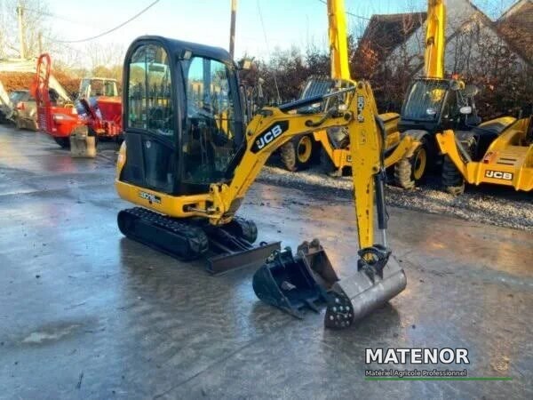 JCB 8016 CTS, (2015), 2487 timer, 1,5T - brugt