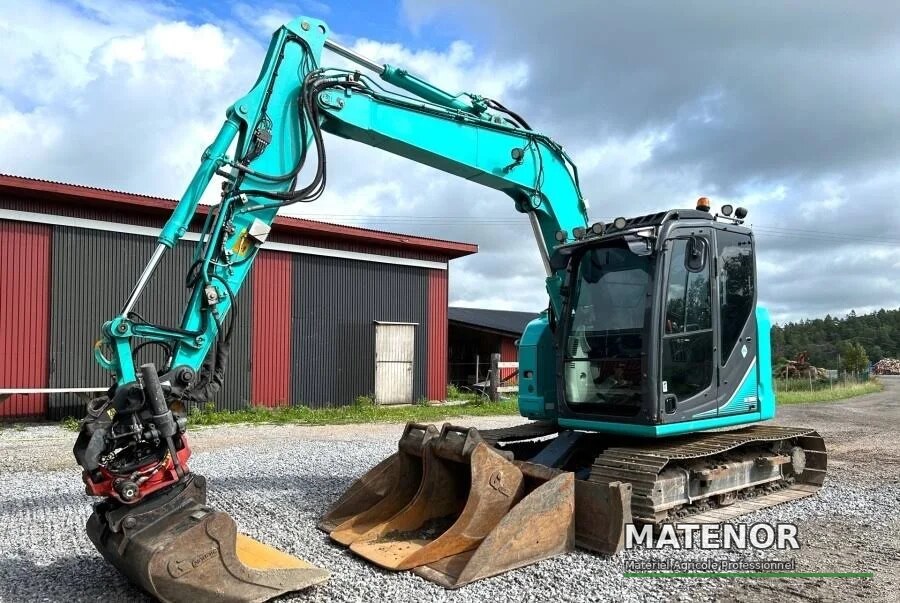 Kobelco SK75SR-3E, (2016), 7,54T – brugt