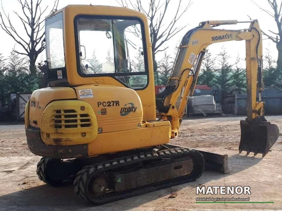 Komatsu PC27R, (1998), 5099 heures, 3T – occasion - photo 2