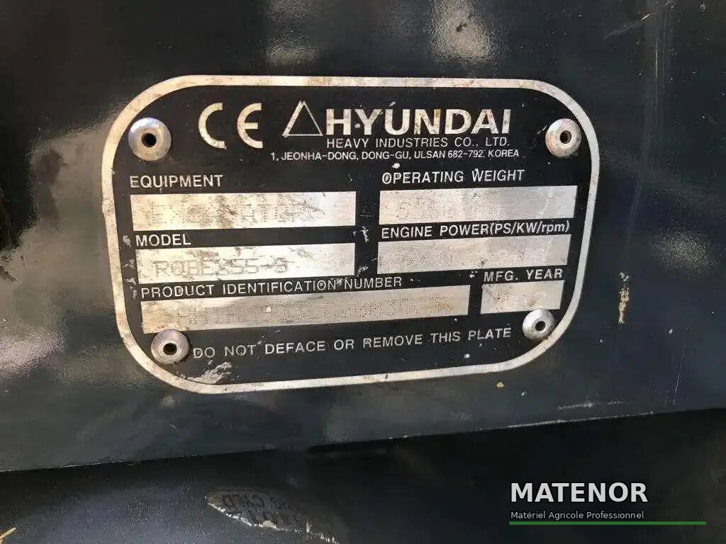 Hyundai R55-9, (2012), 5.6T - occasion - photo 2