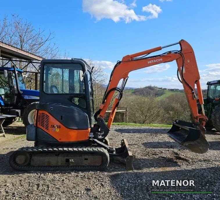 Hitachi ZX35U-2, (2007), 4370 heures, 3.5T - occasion - photo 2