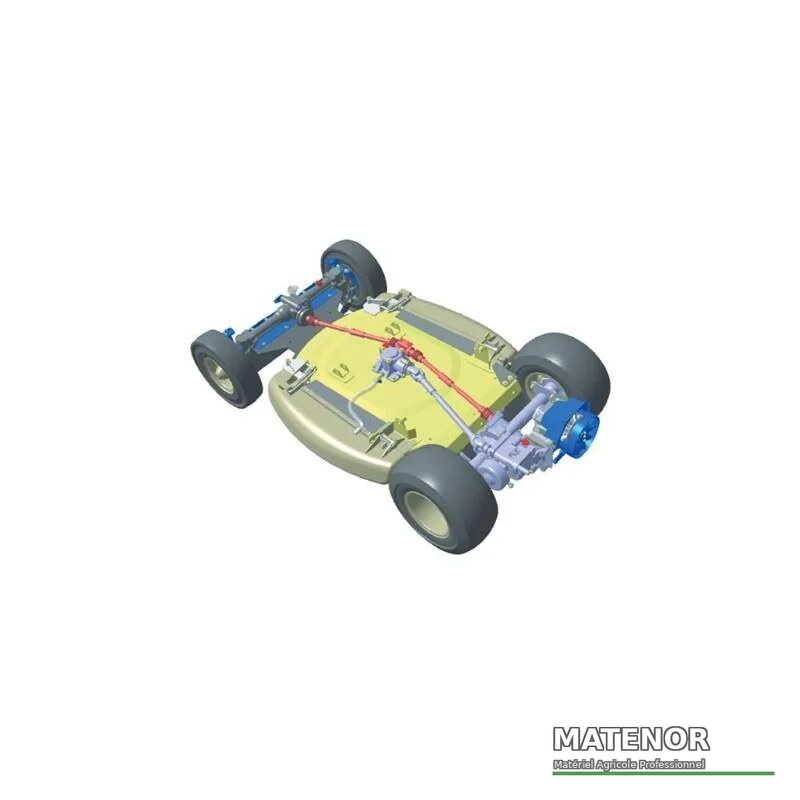 Tondeuse débroussailleuse autoportée Canycom CMX1402 - photo 4