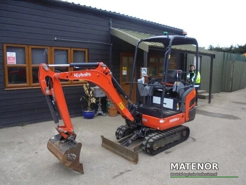 Kubota KX015-4, (2018), 1394 heures, 1.5T + 3 Godets - occasion - photo 2