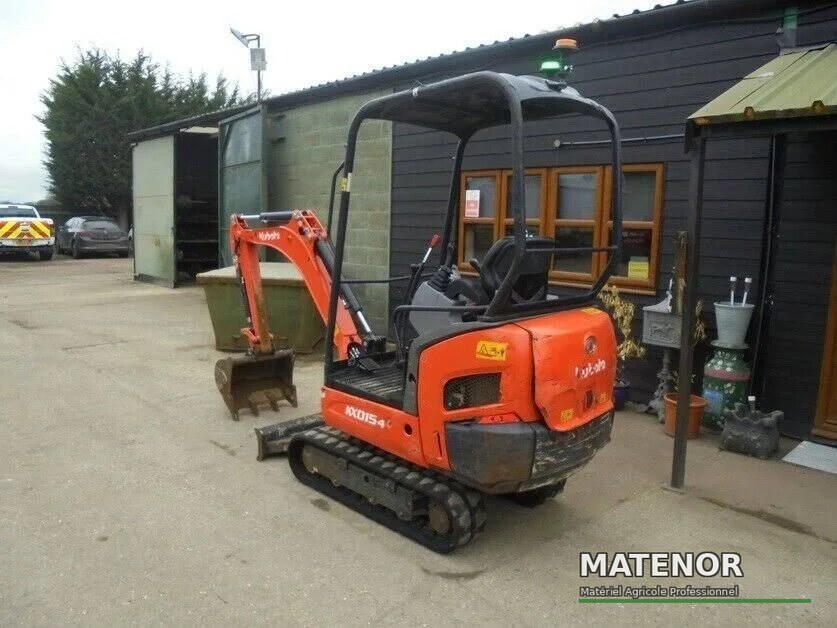 Kubota KX015-4, (2018), 1394 heures, 1.5T + 3 Godets - occasion - photo 3