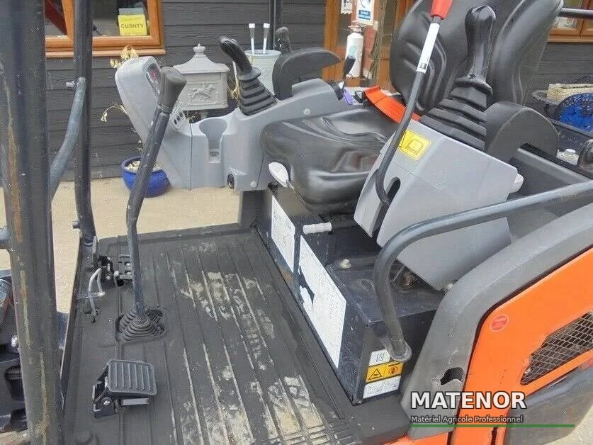 Kubota KX015-4, (2018), 1394 heures, 1.5T + 3 Godets - occasion - photo 4