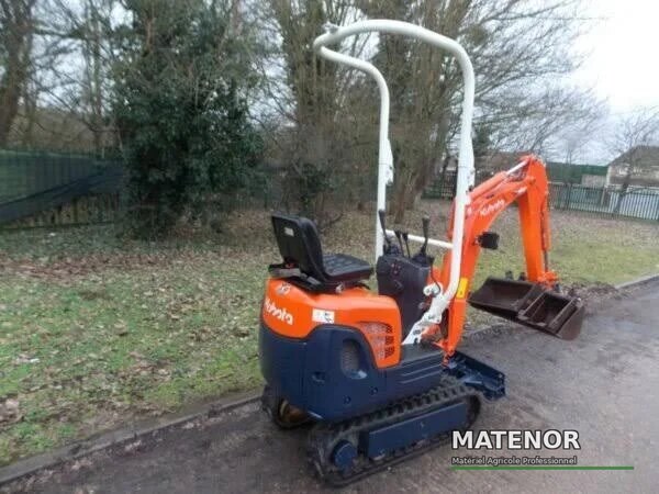 Kubota K008-3, (2013), 2694 heures, 0.8T, avec Moteur Neuf - ocasion - photo 4