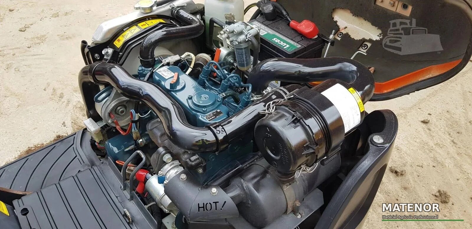 Kubota K008-3, (2021), 700 heures, 0.98T - occasion - photo 5