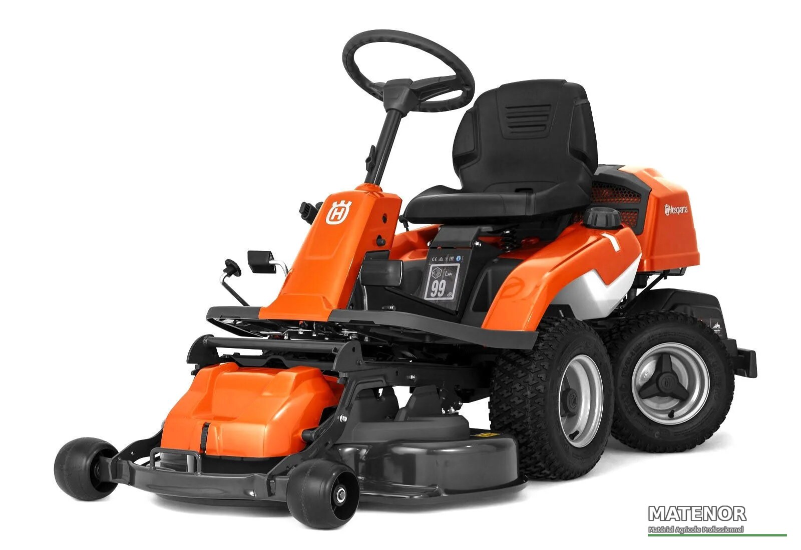 Tracteur à essence Husqvarna R 214TC + plateau de coupe Combi 94 - photo 3