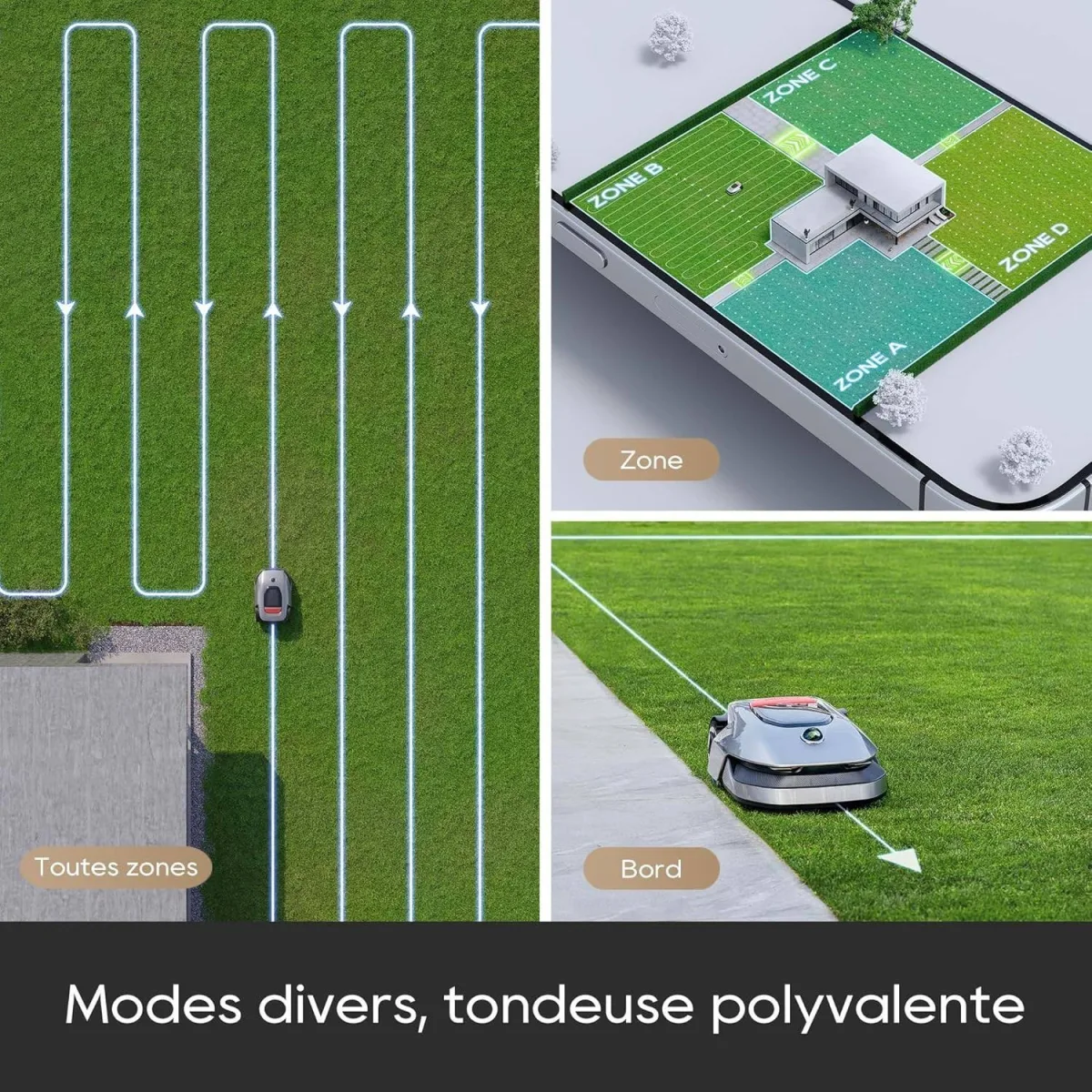 Tondeuse robot Dreame A1 Gris - photo 4