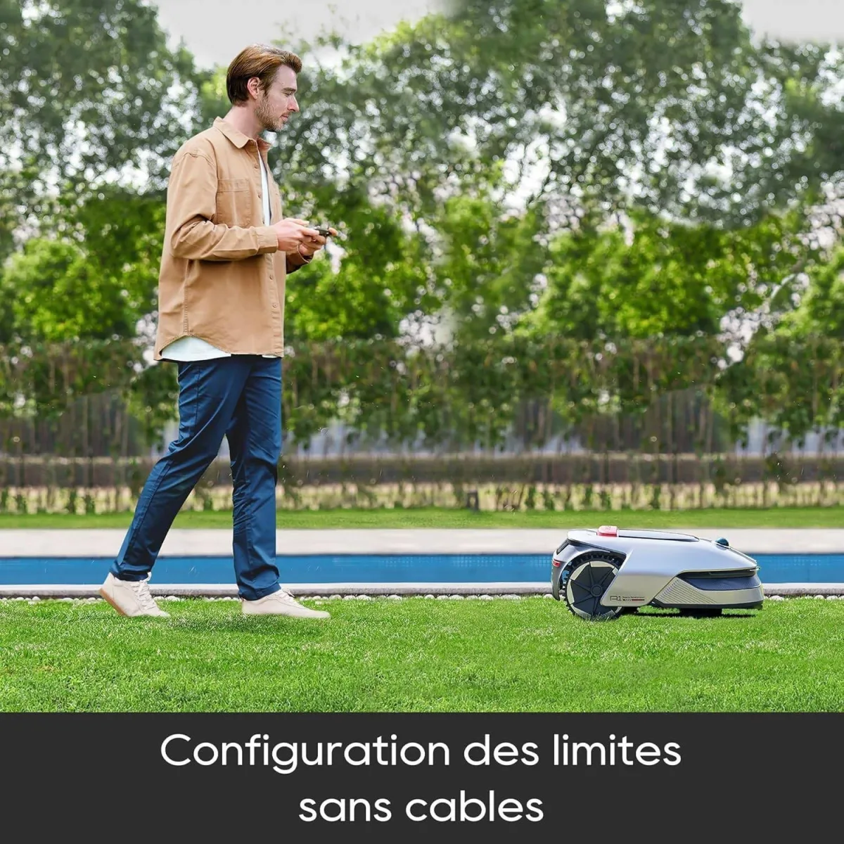 Tondeuse robot Dreame A1 Gris - photo 5